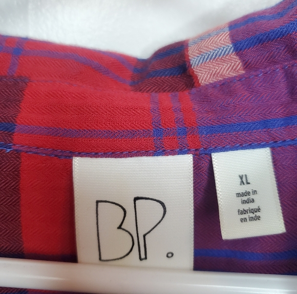 Plaid button up - Picture 2 of 2
